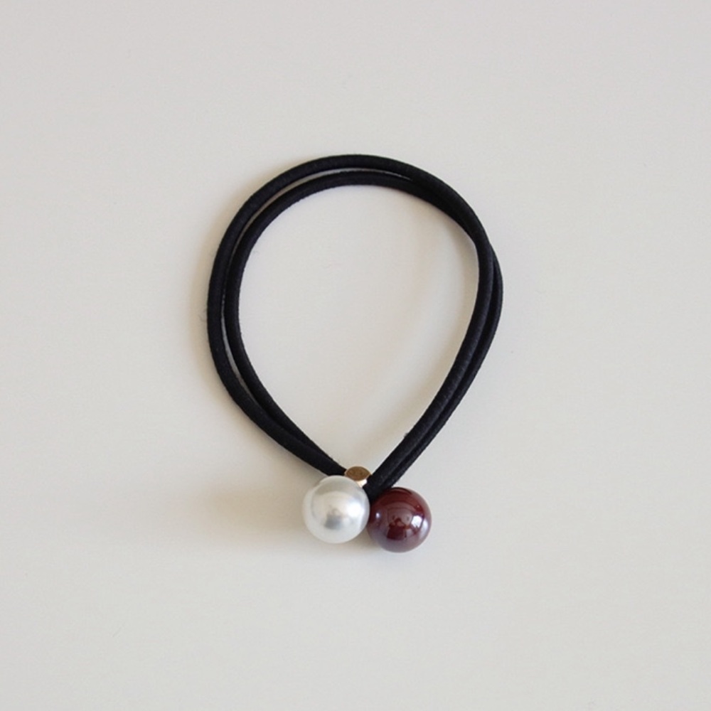 Hair Ties Pearl Hair Ties For Women Bun Hairstyle Ponytail Hair Accessories